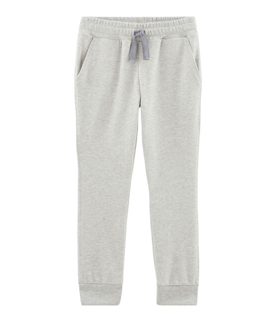 Pantalón de punto para niño gris POUSSIERE CHINE
