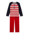 Pijama de anclas para niño azul SMOKING/rojo FROUFROU/ LAIT