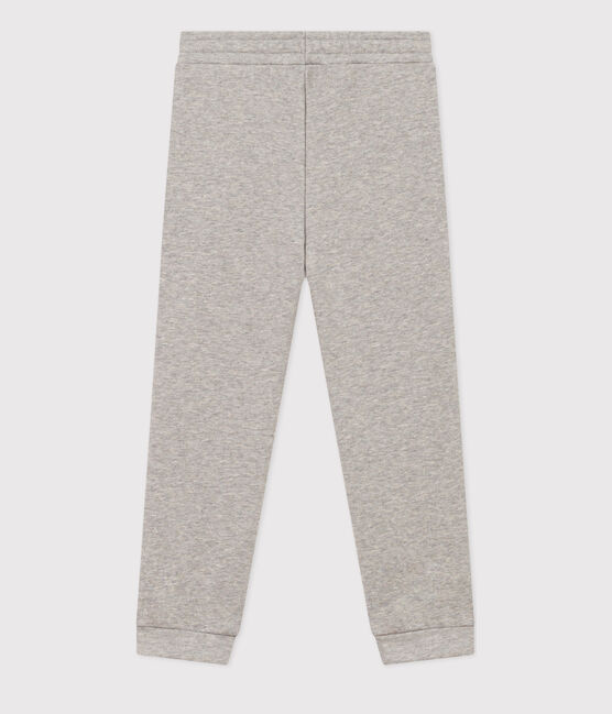 Pantalón de chándal de muletón para niña gris CHATON CHINE