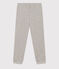 Pantalón de chándal de muletón para niña gris CHATON CHINE