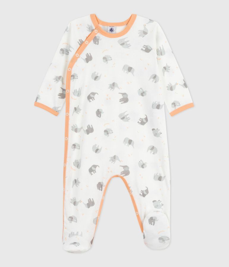 Dors bien en coton b&eacute;b&eacute; blanco/beige