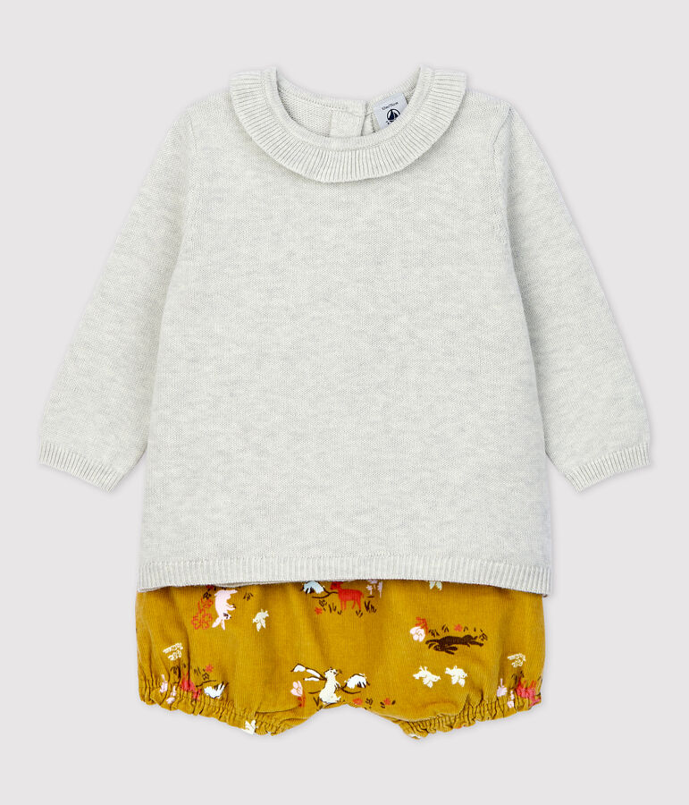 Conjunto de dos piezas de beb&eacute;. variante 1