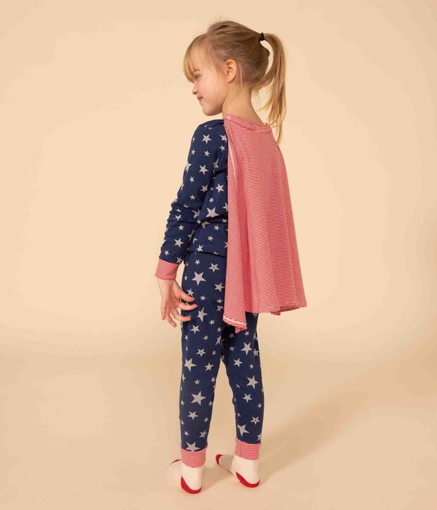 Estuche regalo con pijama disfraz fluorescente de algod&oacute;n para ni&ntilde;o/a multicolor
