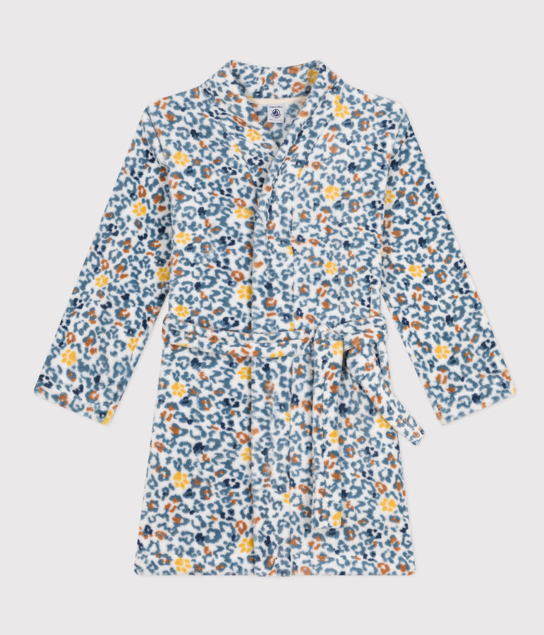 Bata de tejido polar para ni&ntilde;o/ni&ntilde;a MARSHMALLOW/ POLOCHON/ MULTICO