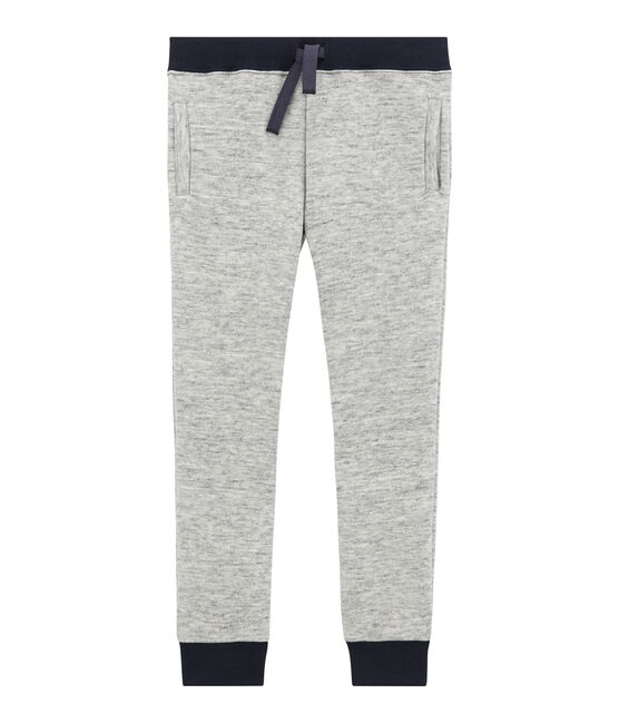 Pantalón para niño en muletón gris GRIS