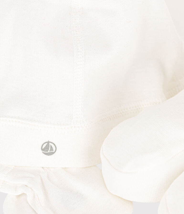 Juego de gorro, patucos y manoplas para beb&eacute; multicolor