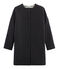 Chaqueta larga de túbico para mujer gris CITY CHINE
