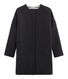 Chaqueta larga de túbico para mujer
