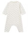Bodyjama sin pies de punto 1x1 estampado para bebé niño blanco MARSHMALLOW/blanco MULTICO
