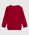 Sudadera de felpa de niño rojo TERKUIT
