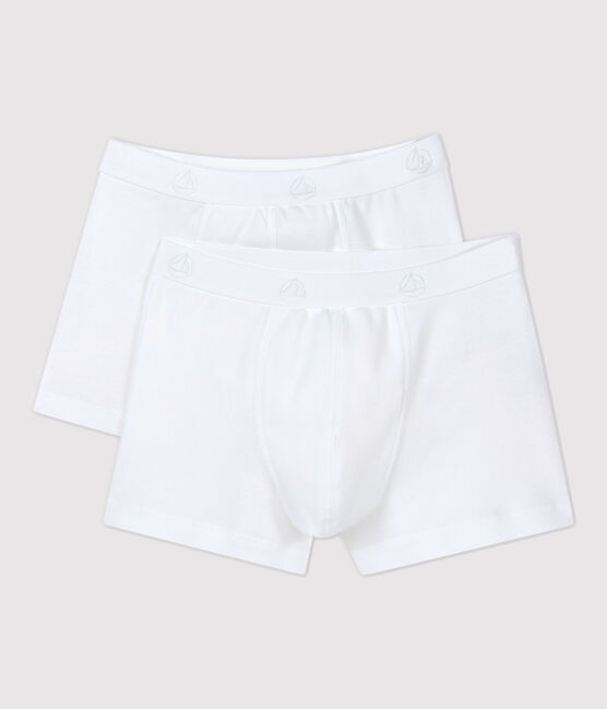 Lote de 2 bóxers blancos de chico variante 1