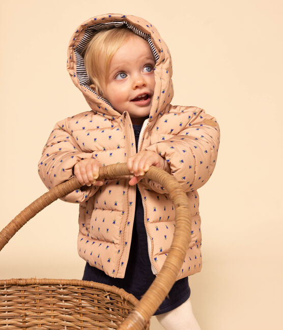 Abrigo estampado de bebé VINTAGE/ MULTICO