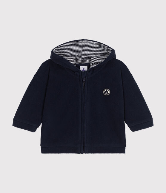 Sudadera de tejido polar para bebé azul SMOKING