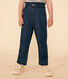 Pantalón vaquero ligero de corte recto para niña