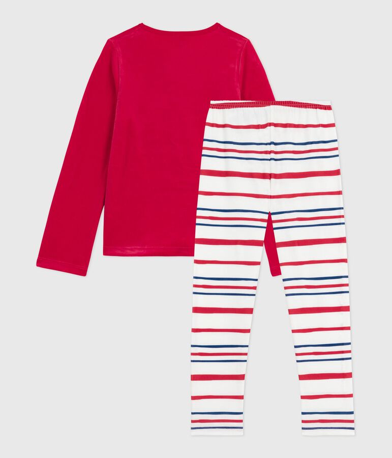 Pyjama en velours enfant rojo/multicolor