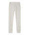 Pantalón para mujer en túbico extrafino chiné gris BELUGA CHINE
