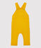 Peto de muletón de bebé. amarillo BOUDOR