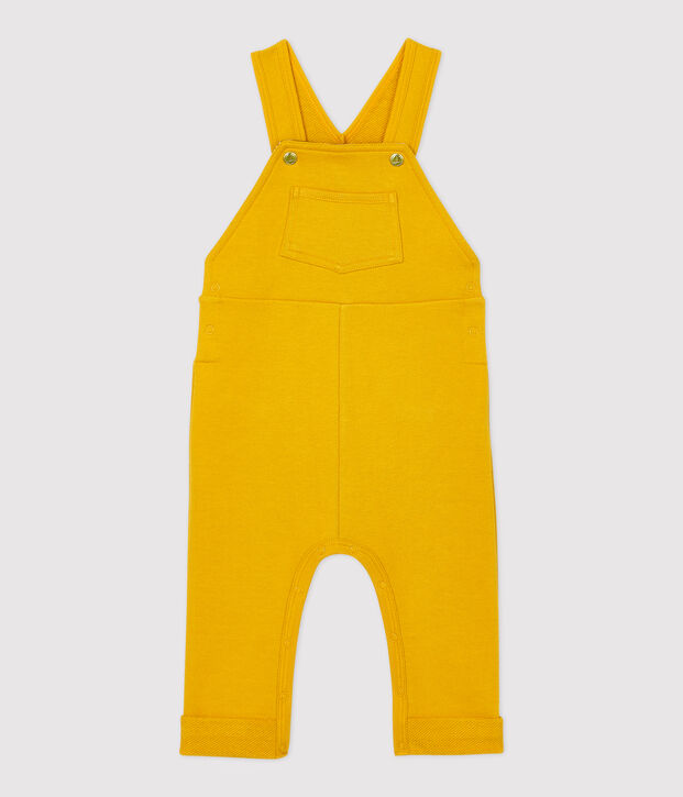 Peto de mulet&oacute;n de beb&eacute;. amarillo