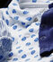 Conjunto de 3 piezas para bebé niño azul CHALOUPE/blanco ECUME/ PERSE