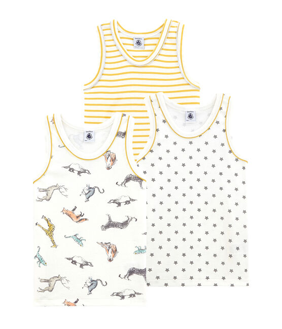 Pack de 3 camisetas sin mangas para niño variante 1