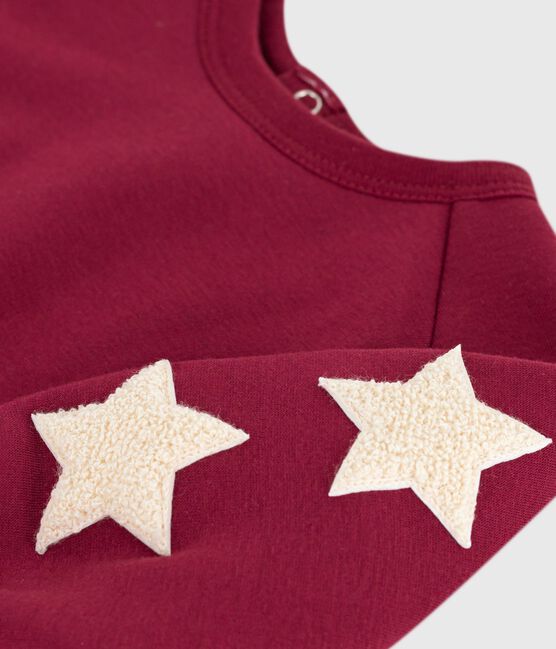Sudadera de algodón suave y cálida con estampado de estrellas para bebé AMARANTE
