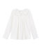 Blusa de niña blanco MARSHMALLOW