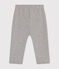 Pantalón de felpa para bebé gris CHATON CHINE