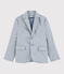 Chaqueta de sarga irresistible de niño gris CONCRETE