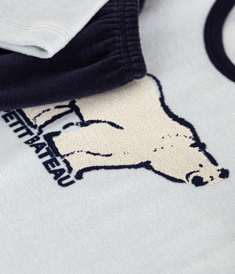 Pijama infantil de terciopelo SOIR/ CO2