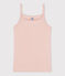Camiseta de tirantes L'ICONIQUE de algodón de mujer rosa SALINE