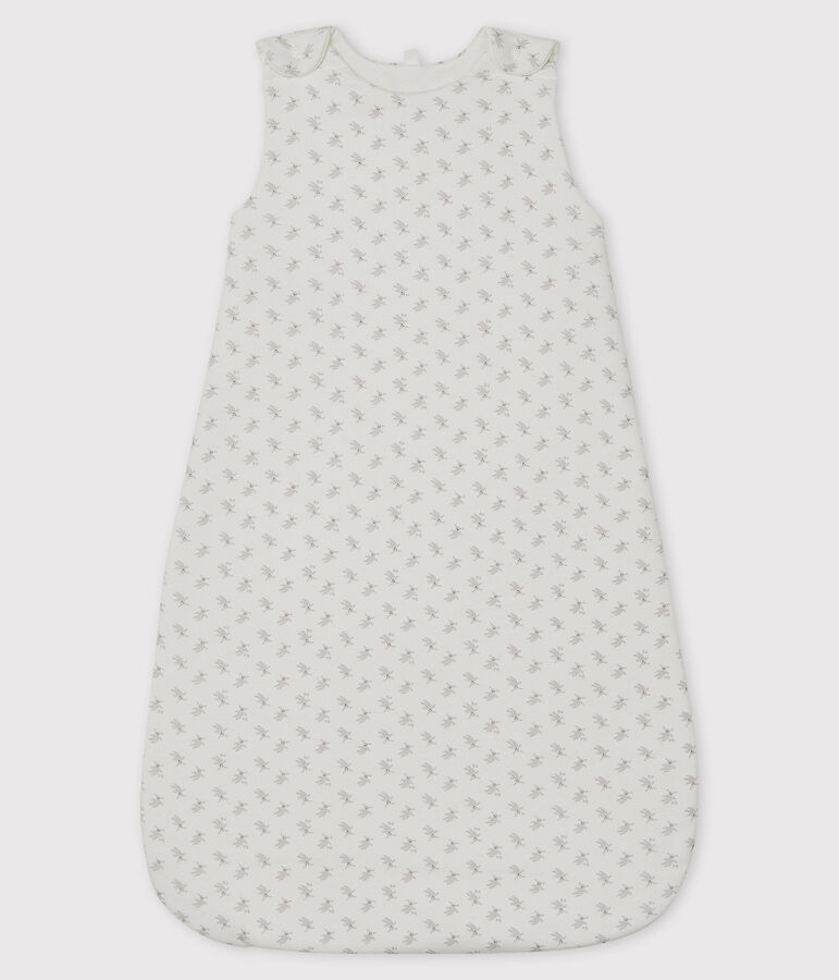 Saco de punto para beb&eacute; blanco/multicolor