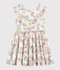 Vestido de celebración de popelina de niña