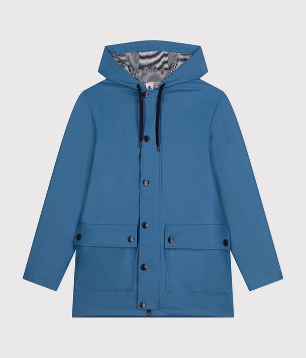 Chubasquero emblem&aacute;tico unisex azul