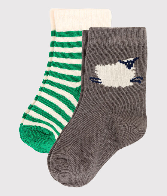 Juego de 2 pares de calcetines para bebé variante 1