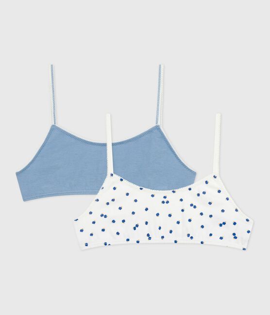 Juego de tops infantiles de algodón con estampado de manzanas variante 1
