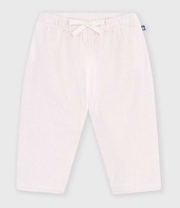 Pantal&oacute;n de terciopelo liso para beb&eacute; BARELY