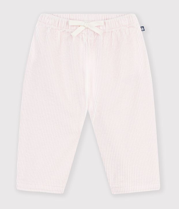 Pantal&oacute;n de terciopelo liso para beb&eacute; BARELY