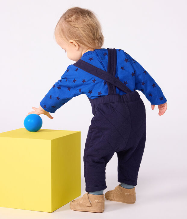 Peto largo y liso de algod&oacute;n grueso para beb&eacute; SOIR