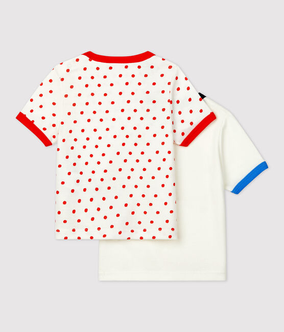 Lote de 2 camisetas de manga corta para bebé variante 1
