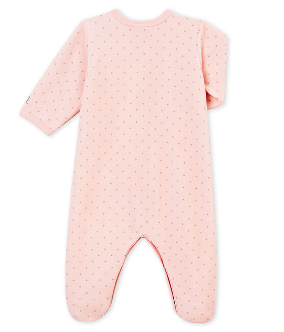 Pelele para bebé rosa JOLI/gris CONCRETE