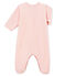 Pelele para bebé rosa JOLI/gris CONCRETE