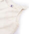 Camiseta de tirantes infantil para niña blanco MARSHMALLOW/rosa COPPER