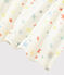 Pijama con estrellas de colores de algodón ecológico de niño blanco MARSHMALLOW/blanco MULTICO