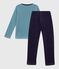 Pijama infantil de terciopelo SOIR/ GOBELIN