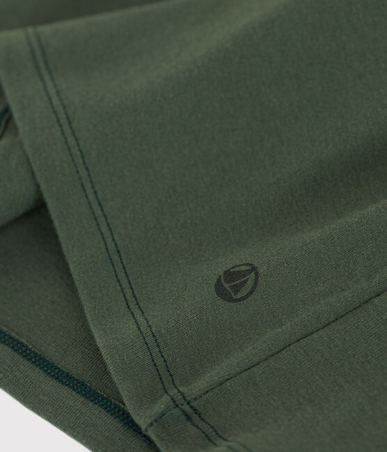 Camiseta L'ICONIQUE de algodón de punto «cocotte» para mujer verde AVORIAZ