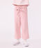 Pantalón infantil de mezcla de algodón y lyocell. rosa CHARME
