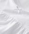 Camisón blanco de algodón fino de niña blanco ECUME