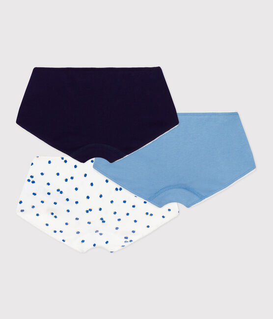Juego de culottes infantiles de algodón con estampado de manzanas variante 1