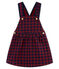 Vestido vichy para bebé niña rojo OGRE/azul SMOKING
