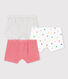 Tres culottes para niña